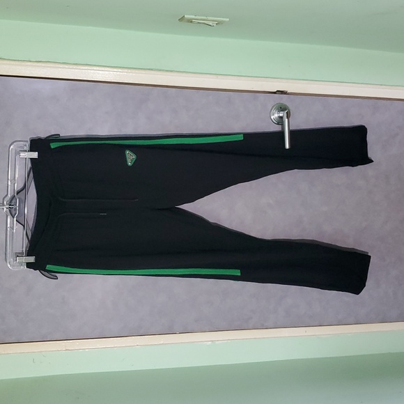 Black and Green Men's Pants